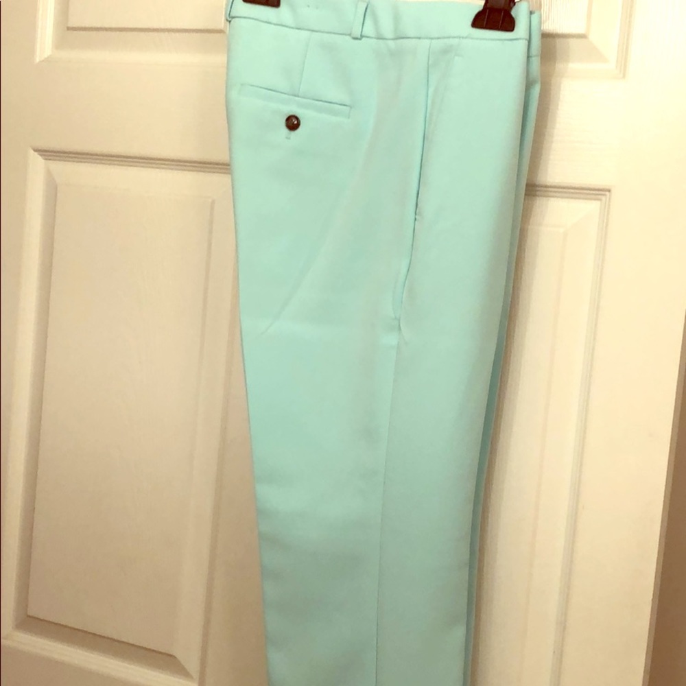 Turquoise Capri slacks/pants